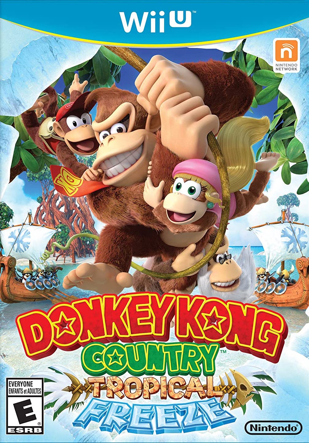 Donkey Kong Country Tropical Freeze - Nintendo Wii U (NTSC) - (USED)