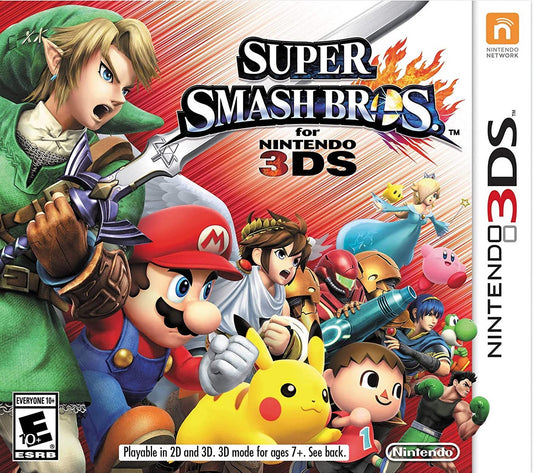 Super Smash Bros. - Nintendo 3DS (NTSC) أو (PAL) - (مستعمل)