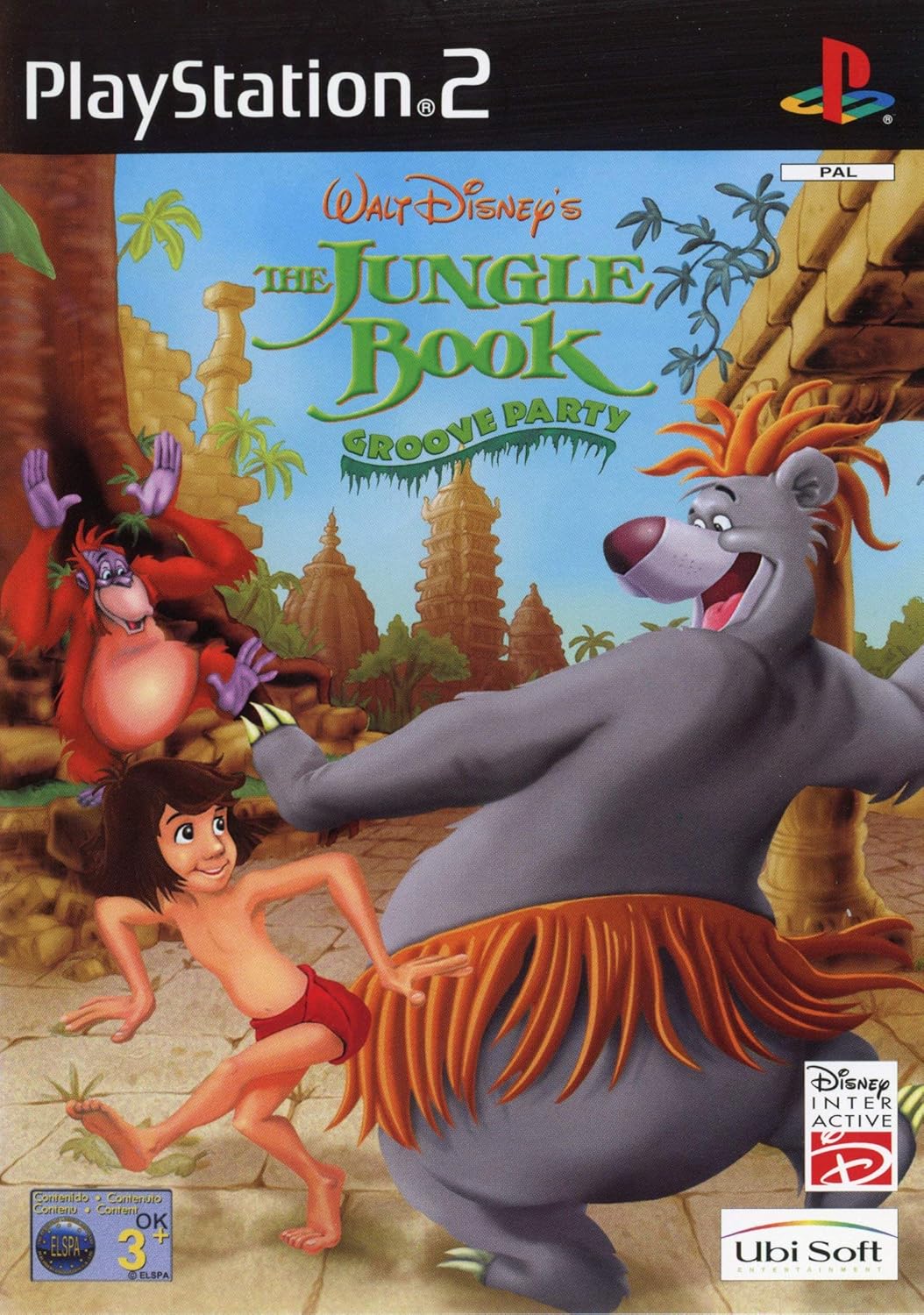 Walt Disney's The Jungle Book Groove Party - PlayStation 2 (PAL) - (USED)