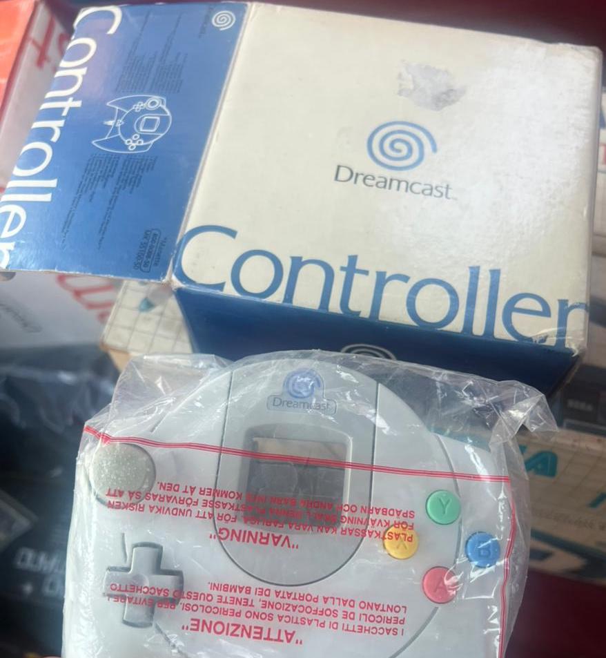 Dreamcast Controller Genuine PAL (No Manual) - Brand New Open Box