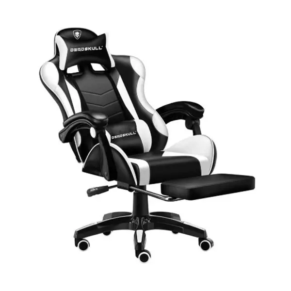 DeadSkull Comfort Gaming Chair With Footrest - 7 Colors