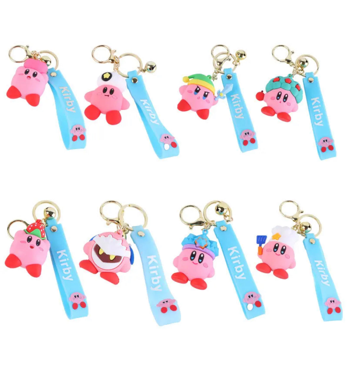 Kirby Star Keychains