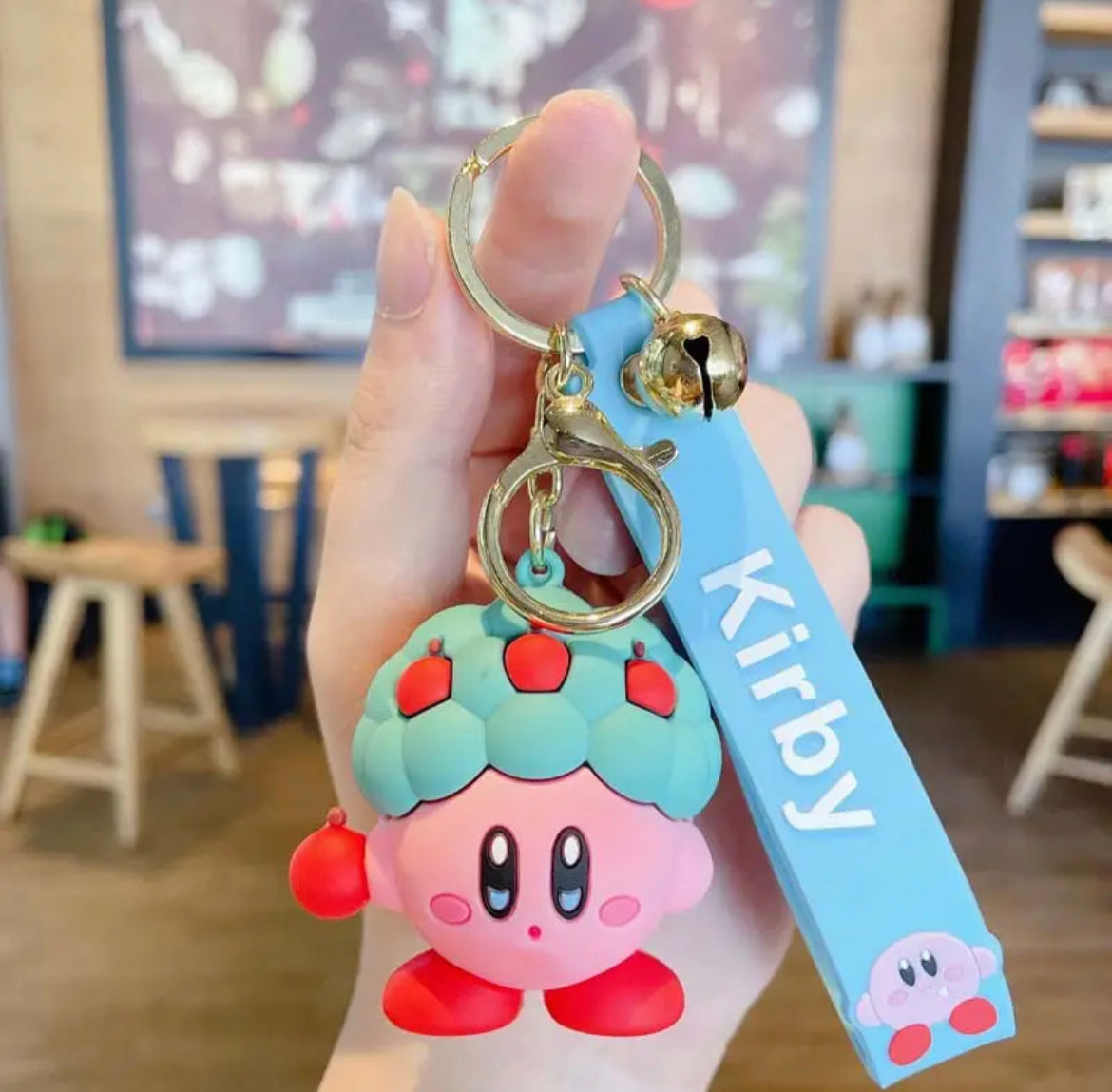 Kirby Star Keychains