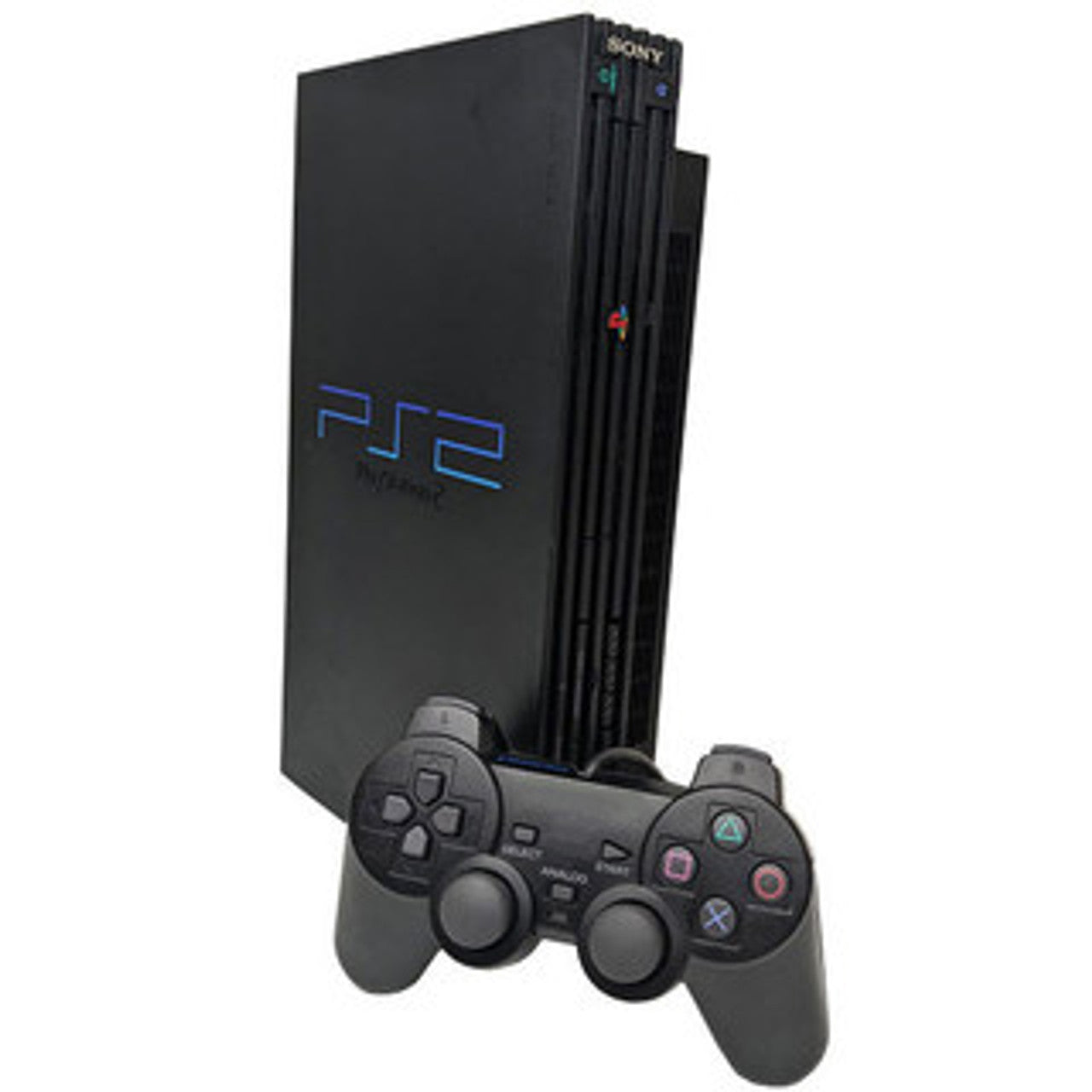 Sony Playstation 2 Phat Console - PS2 Fat Black (PAL) - (USED)