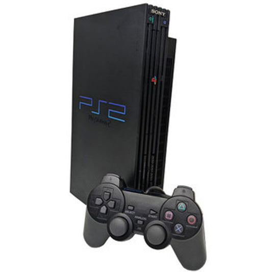 Sony Playstation 2 Phat Console - PS2 Fat Black (PAL) - (USED)