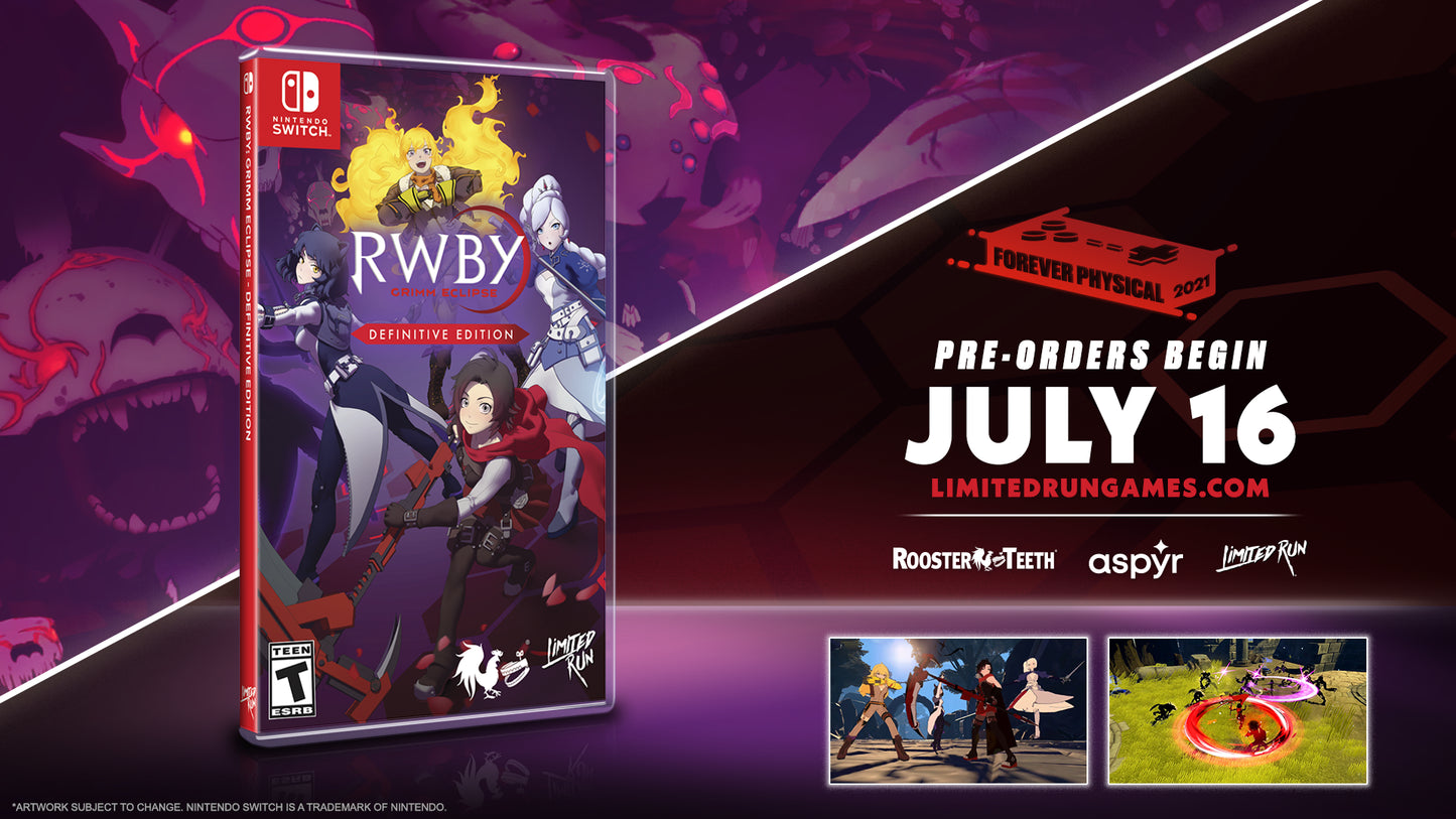 RWBY Grimm Eclipse Definitive Edition (Limited Run Games #113) - Nintendo Switch