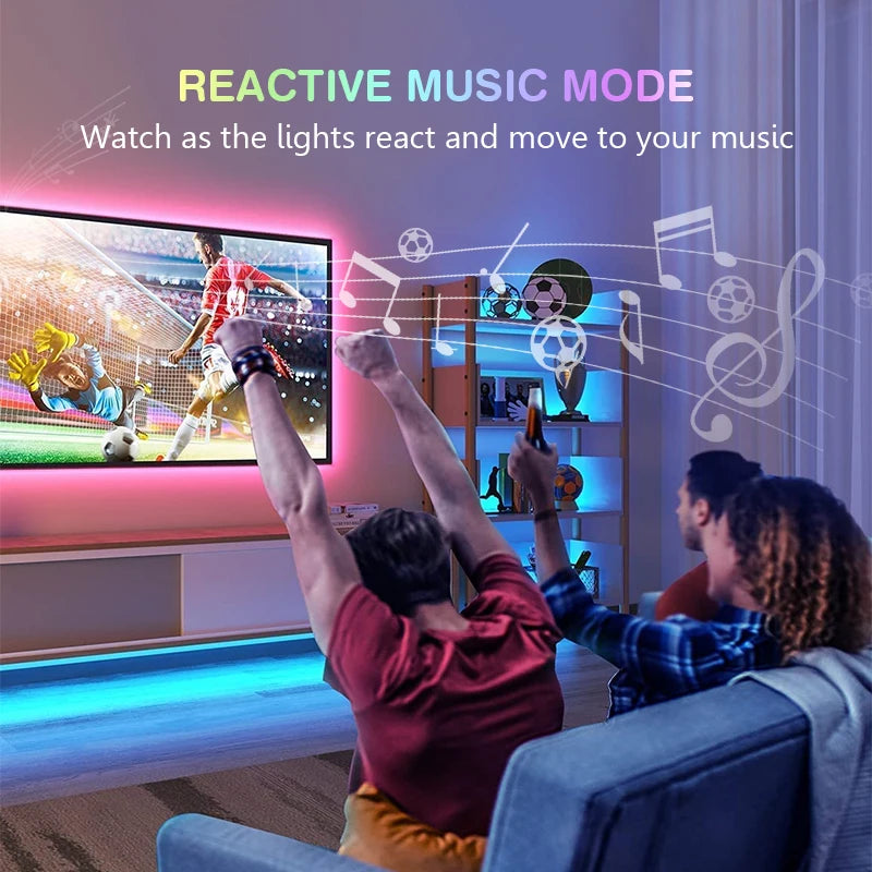 Immersion Wi-Fi TV LED Backlight with 1080P Camera Sync to Screen for 55-65 inch TV/PC Compatible with Alexa & Google Assistant