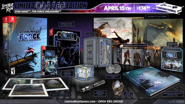 STAR WARS: The Force Unleashed Master Edition (Limited Run Games #146) - Nintendo Switch