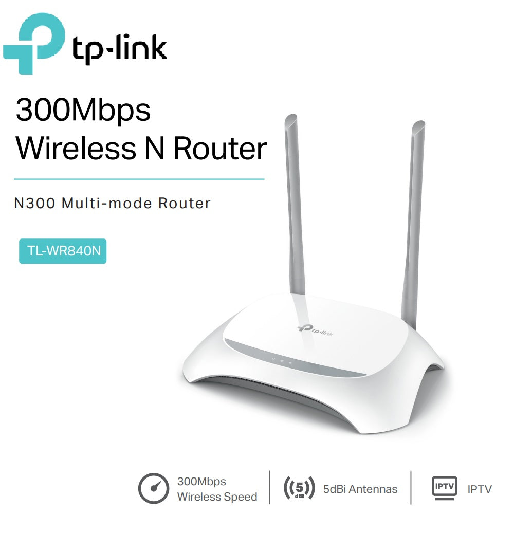 TP-Link 300Mbps Wireless N Router TL-WR841N