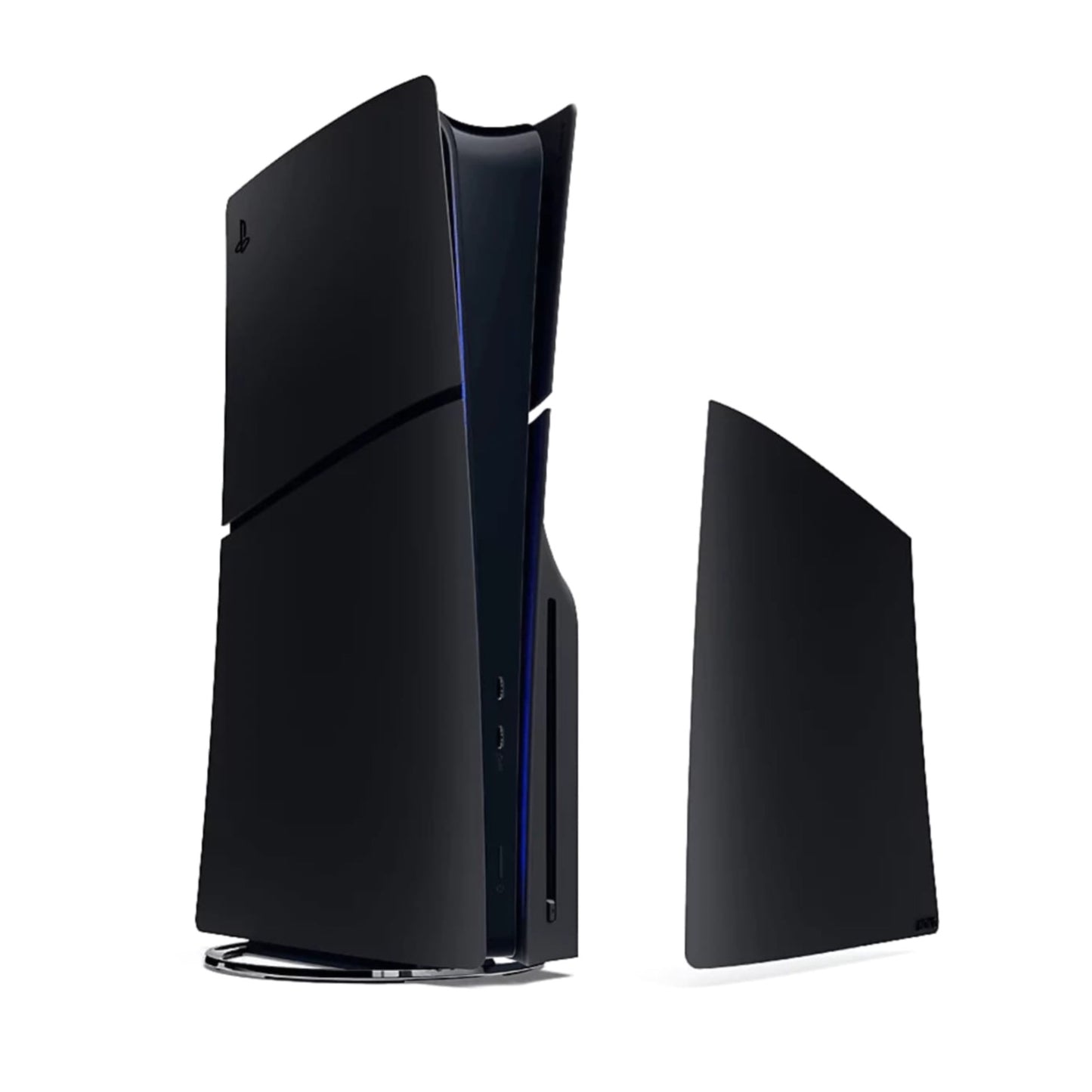 PS5 Slim Disc Edition Console Covers Face Plate Replica - Midnight Black