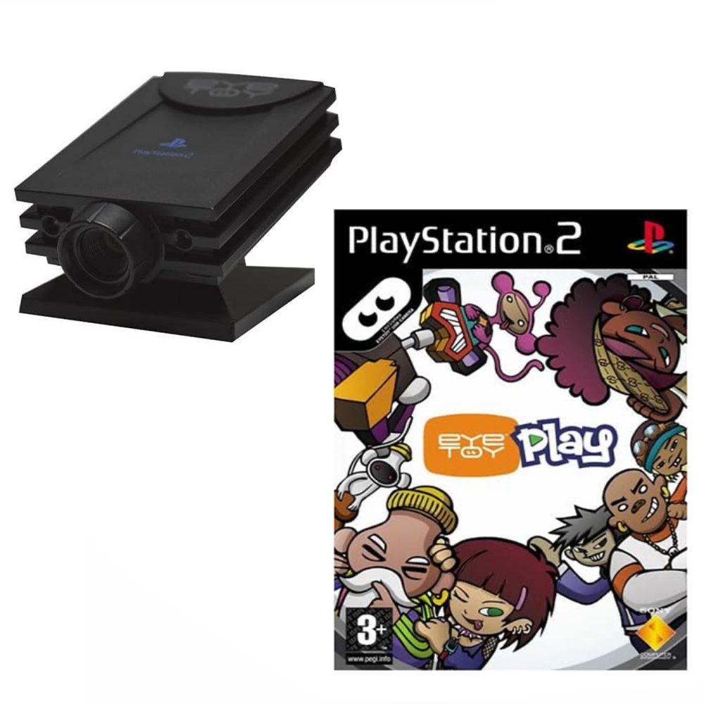 EyeToy Play with Camera & Games - Playstation 2 (USED)