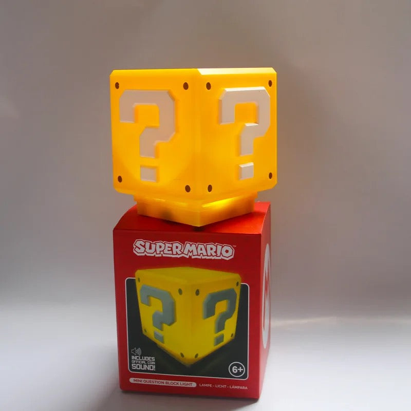 Super Mario Mini Question Block Light