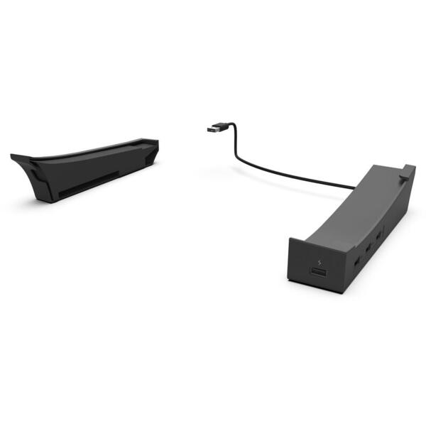 iPega 4 in 1 Horizontal Stand with USB HUB Black for PS5 Slim | PS5 PRO