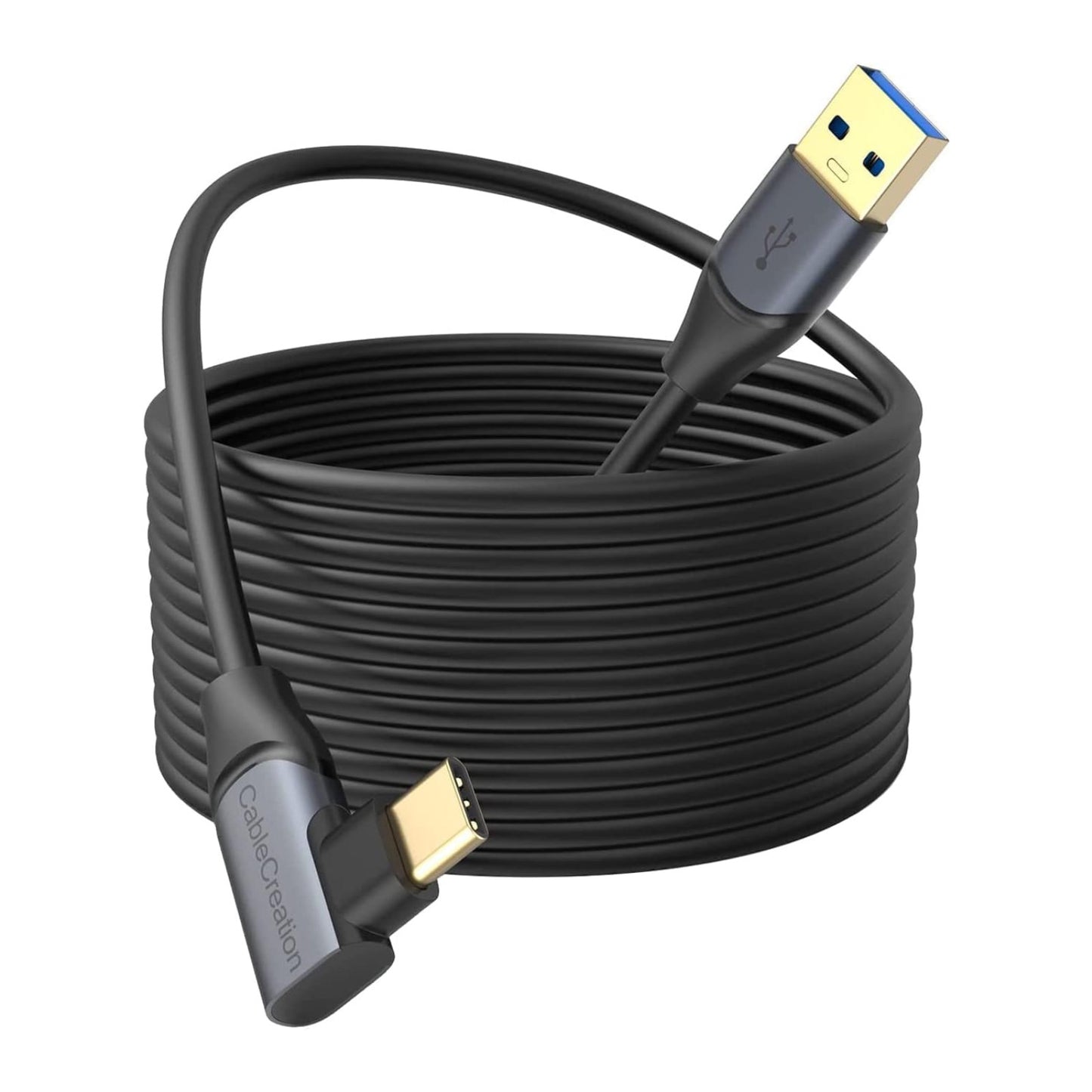 كابل ربط 3M من CableCreation متوافق مع كابل Meta Quest Pro/Quest3/Quest2/ USB إلى USB C 3.1
