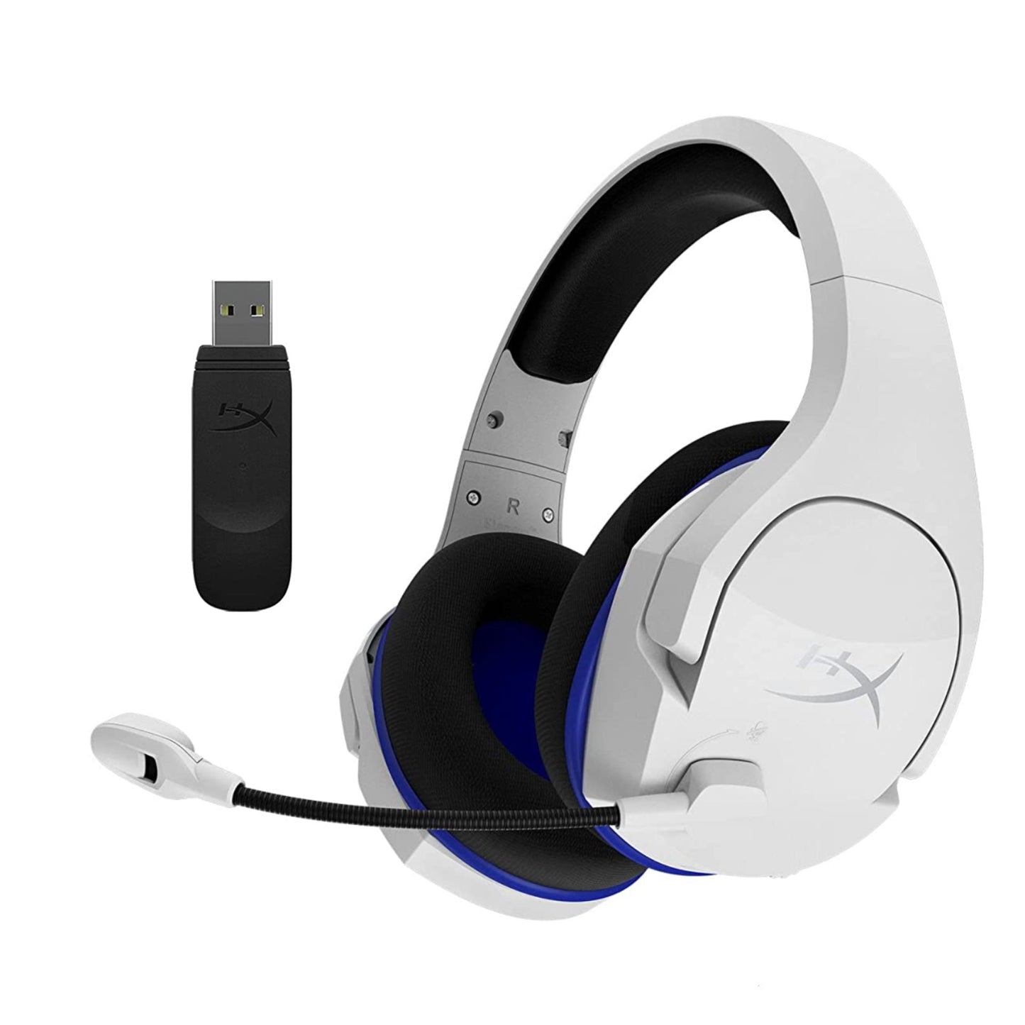 سماعة رأس لاسلكية للألعاب HyperX Cloud Stinger Core - أبيض