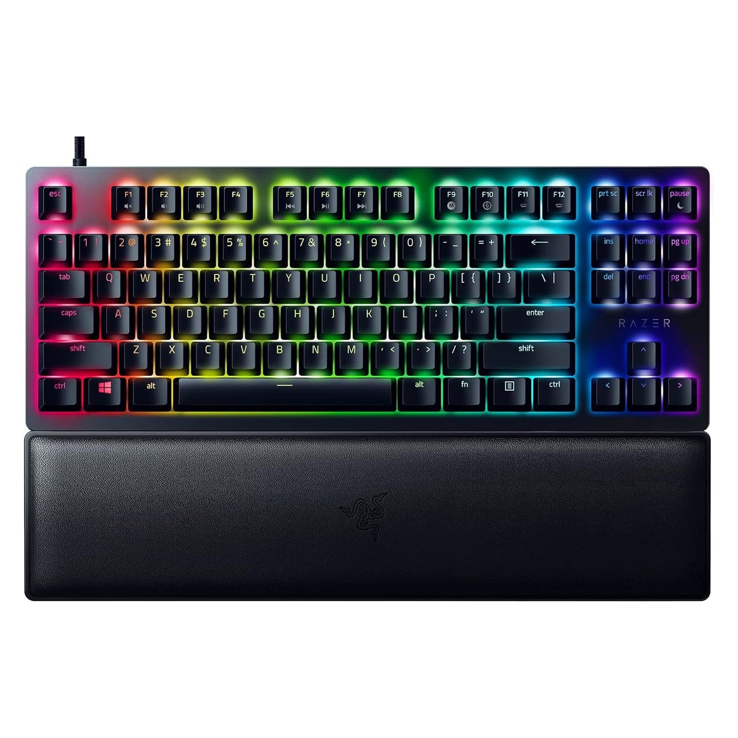 Razer Huntsman V2 TKL Tenkeyless Gaming Keyboard - Purple Switch
