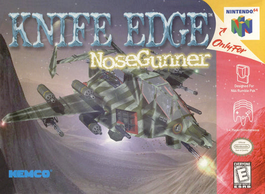 Knife Edge Nose Gunner- Nintendo 64 (N64) NTSC - (CIB)