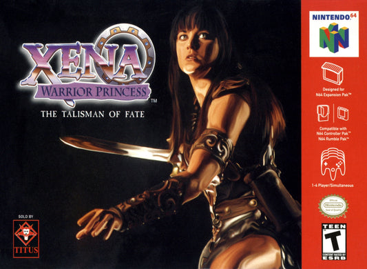 Xena: Warrior Princess: The Talisman of Fate - Nintendo 64 (N64) NTSC - (CIB)