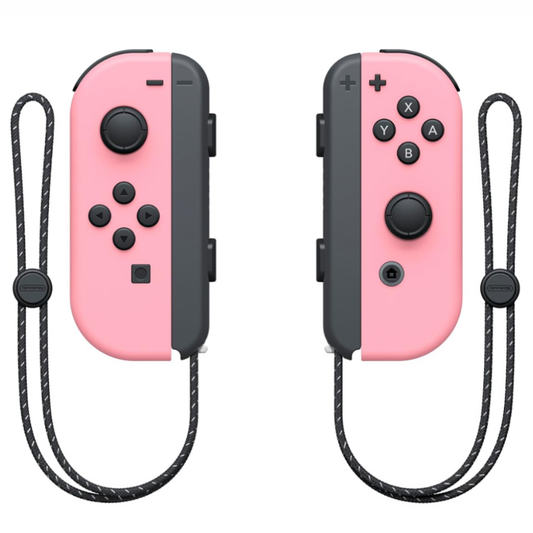 وحدة تحكم Nintendo Switch Joy-Con (يسار)/(يمين) - وردي فاتح/وردي فاتح (خوخي)