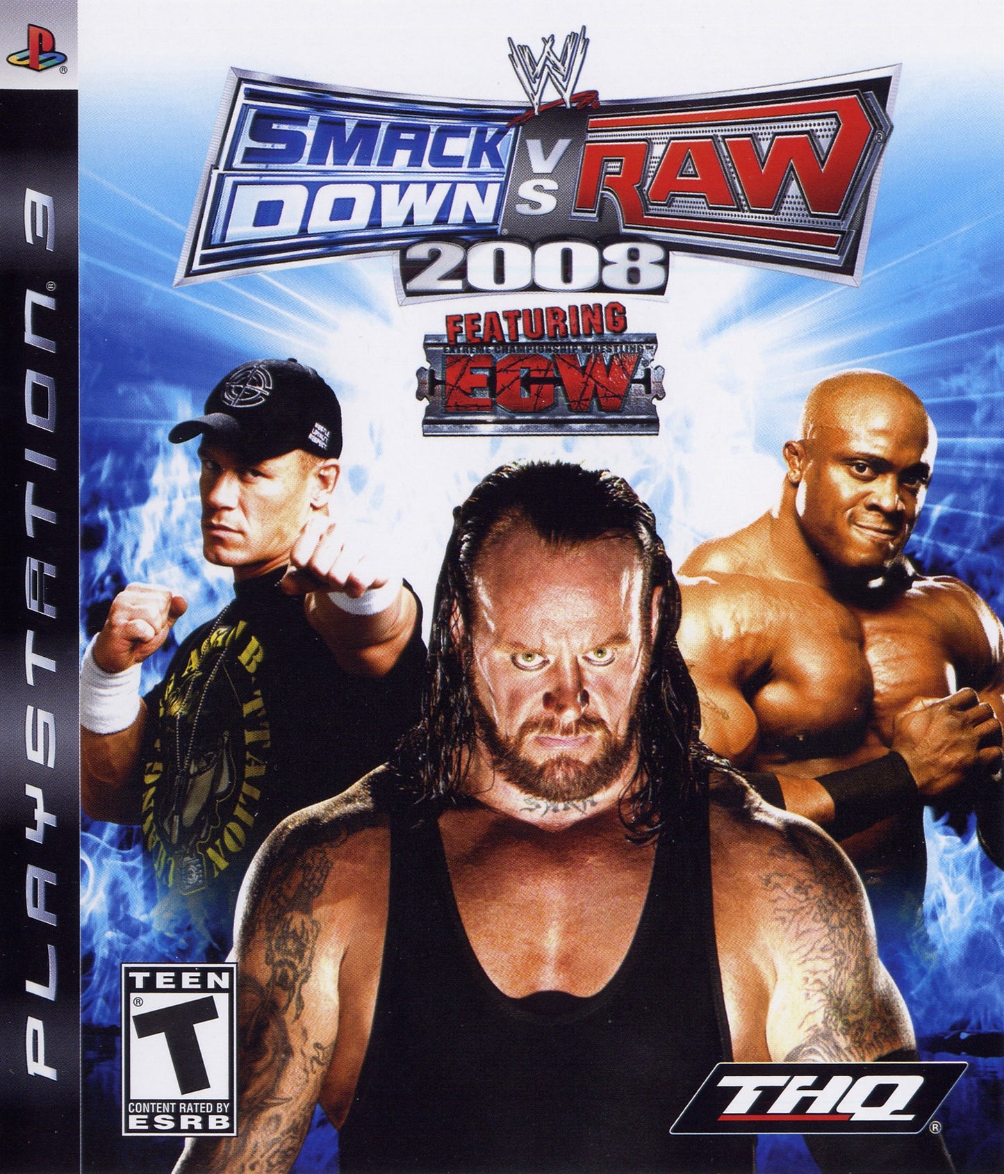 WWE Smack Down vs Raw 2008 - PlayStation 3 (USED)