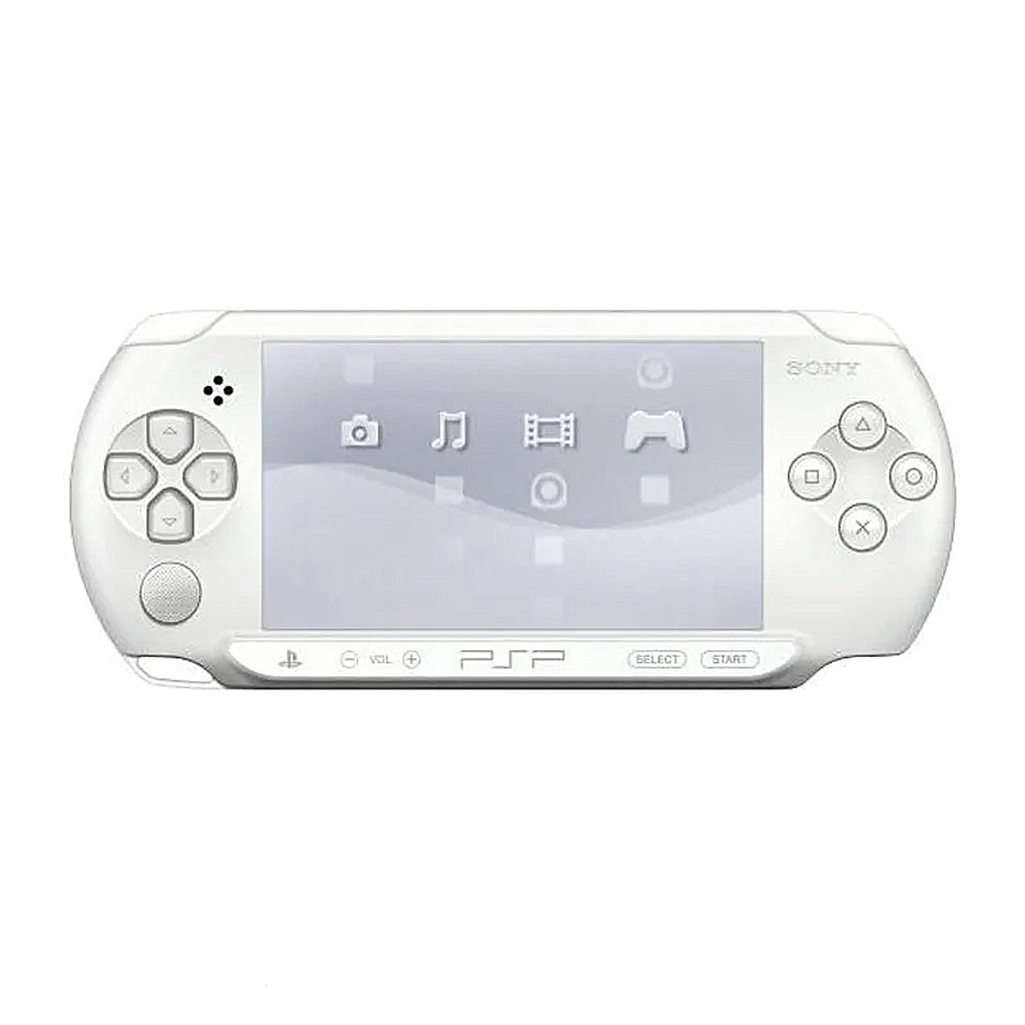 جهاز ألعاب محمول Sony PSP Street معدل - أبيض (مستعمل)