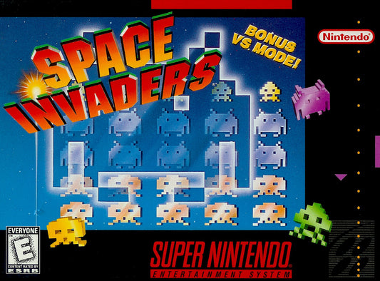 Space Invaders - Super Nintendo Entertainment System (SNES) NTSC - (CIB)