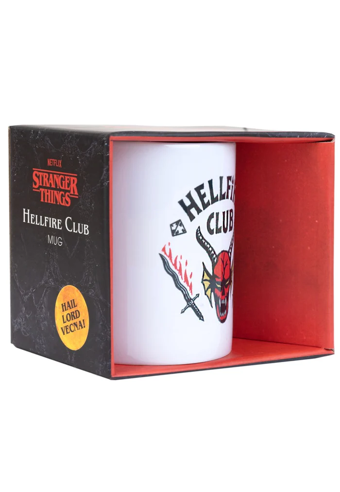 Erik Stranger Things - Hellfire Club White Mug