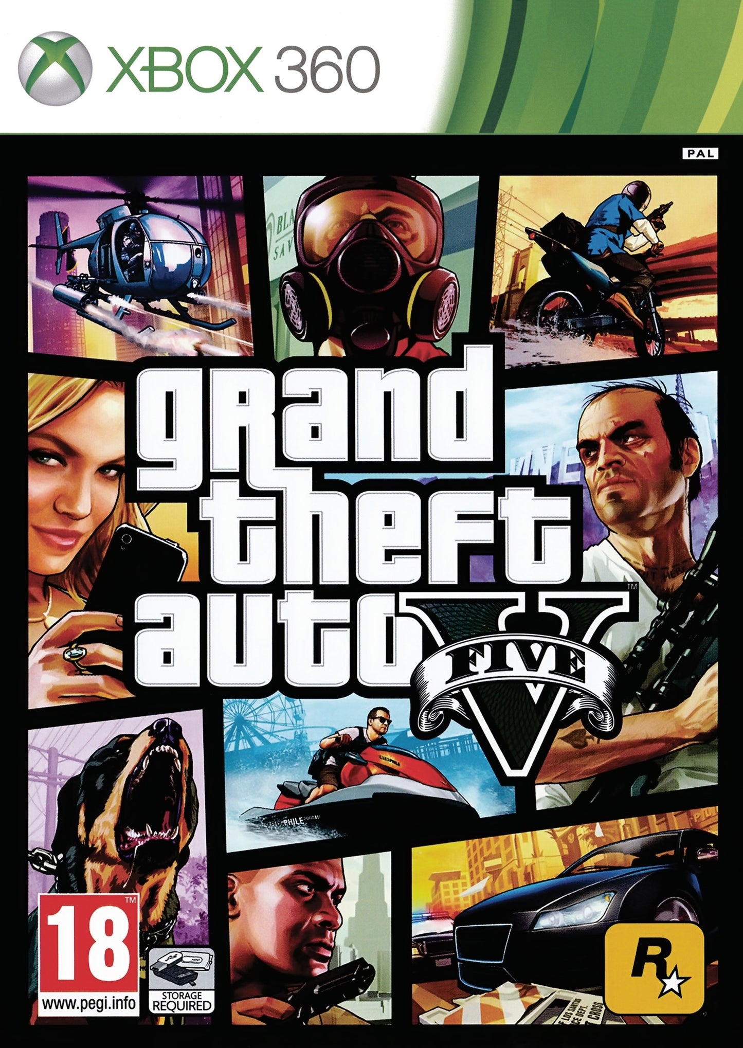 Grand Theft Auto V - Xbox 360 - PAL (USED)