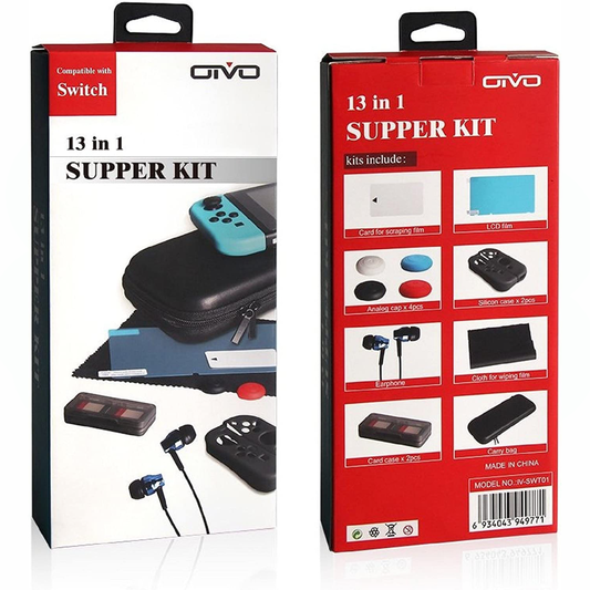 مجموعة Ovio 13 في 1 فائقة الجودة لجهاز Nintendo Switch V1 | V2
