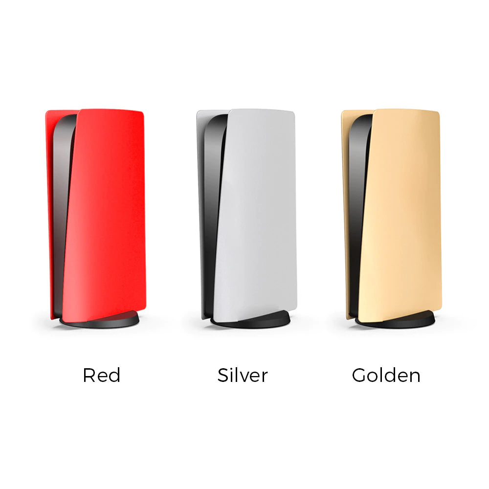 Playstation 5 Fat Phat Cover Shell Replica - Red | Black | Silver | Gold | Blue | Purple | Camo