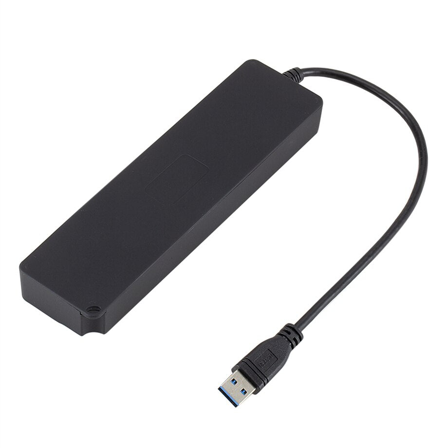 موزع USB 3.0 بـ 7 منافذ مع مفتاح تشغيل/إيقاف
