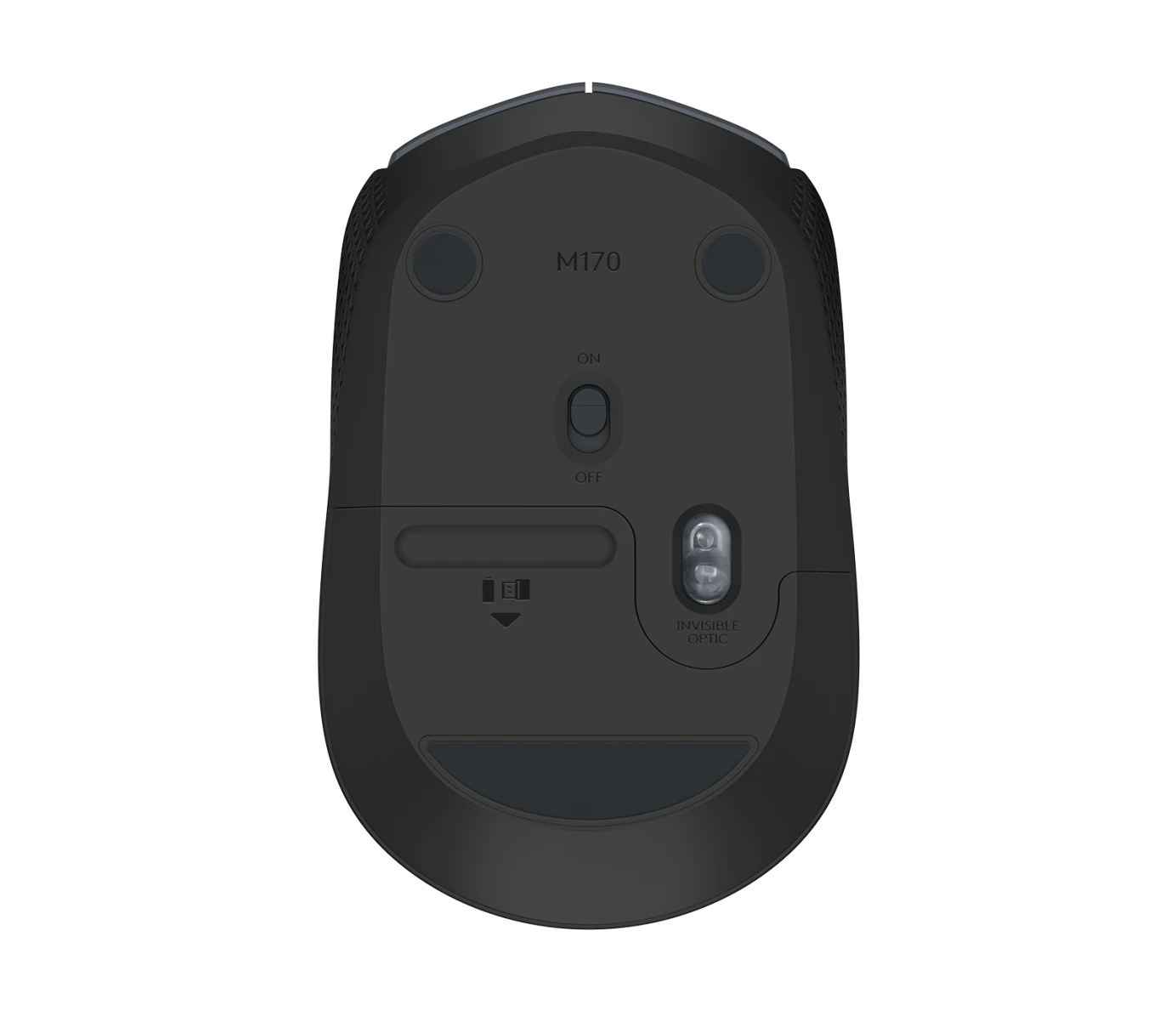 Logitech M170 Wireless Mouse - Grey Black