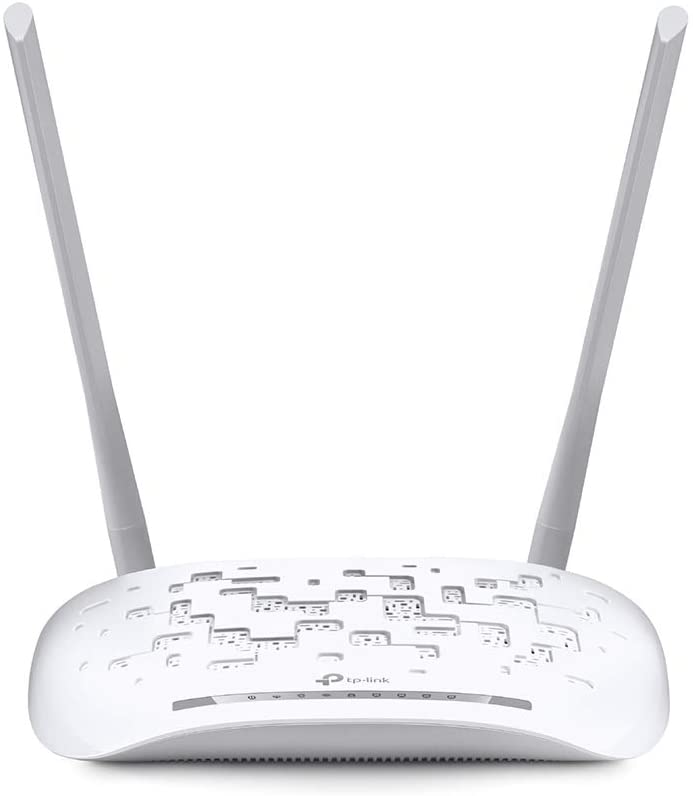 جهاز توجيه مودم TP-LINK لاسلكي N ADSL2+ بسرعة 300 ميجابت في الثانية TD-W8961N