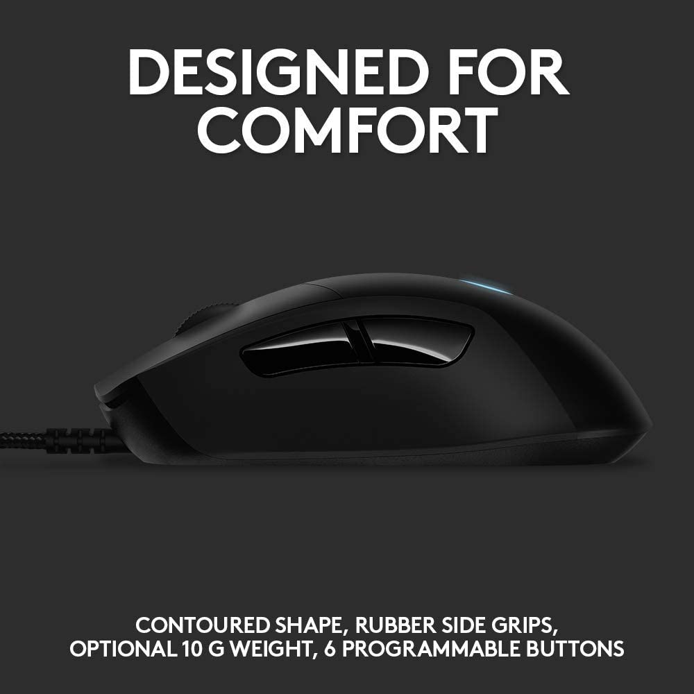 Logitech G403 Hero 25K Gaming Mouse, Lightsync RGB