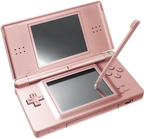 Nintendo DS Lite Handheld Console - White | Rose | Pink