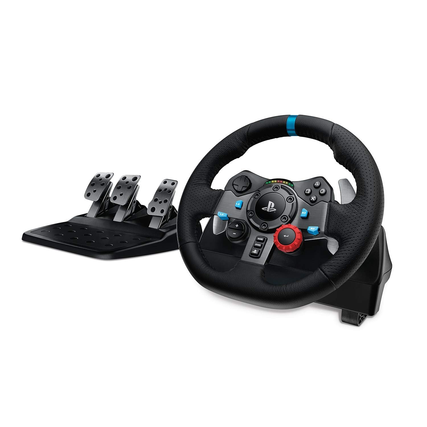 Logitech G29 Driving Force Race Steering Wheel with Shifter Gear and P –  Game Bros LB