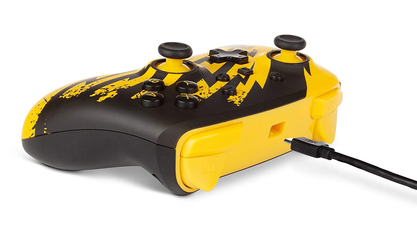 PowerA Pokemon Enhanced Wired Controller for Nintendo Switch - Pikachu Lightning