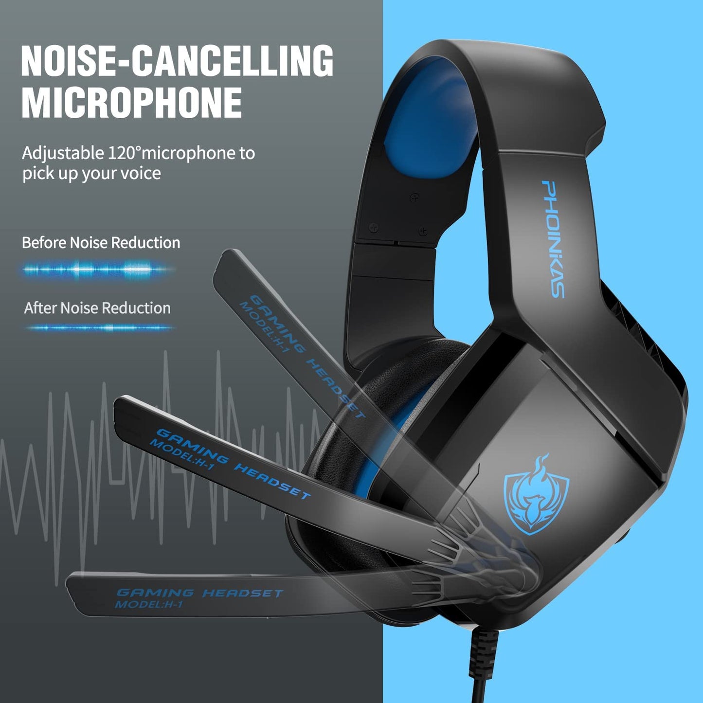 PHOINIKAS H1 Gaming Headset