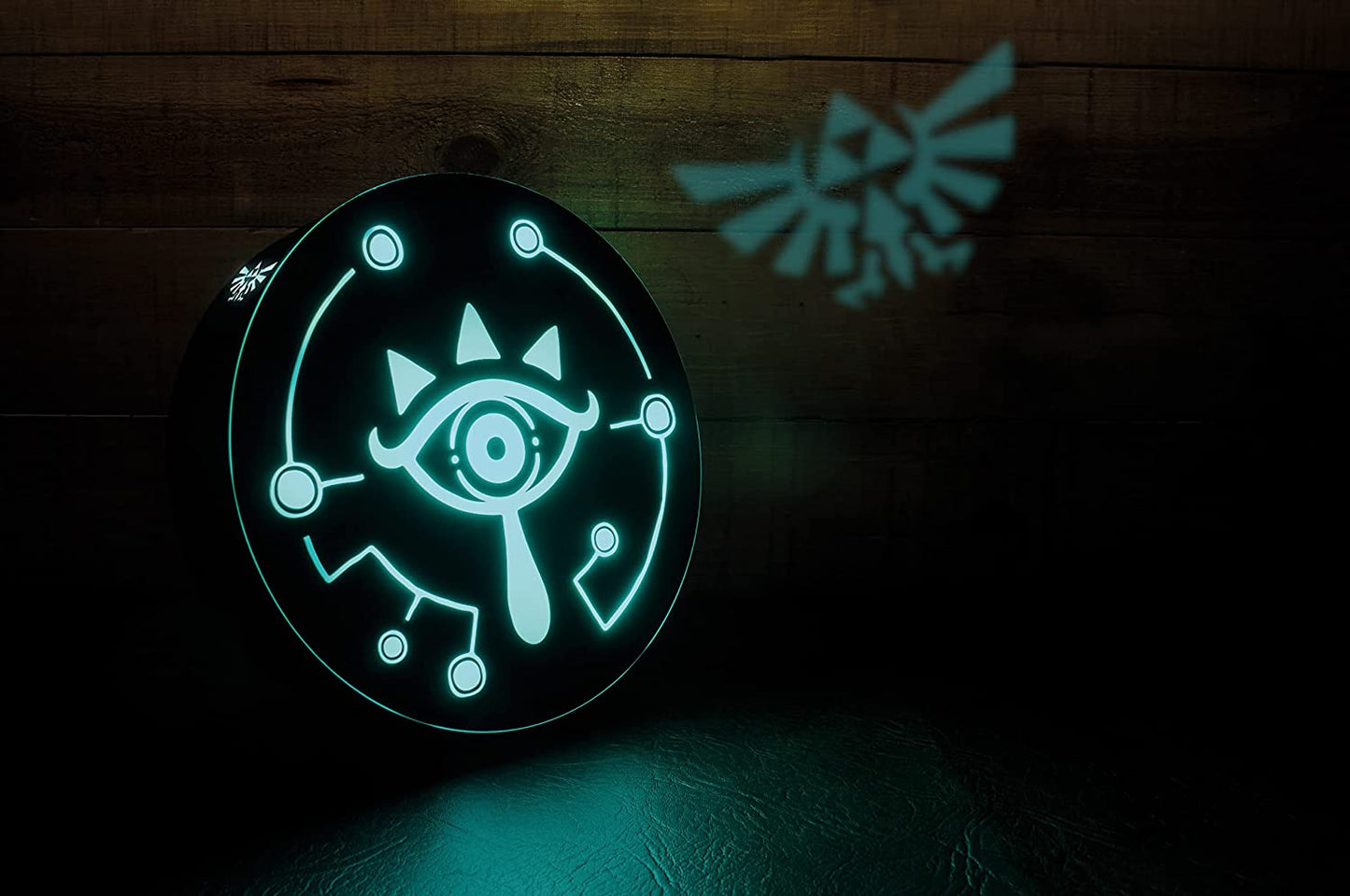 The Legend of Zelda Sheikah Eye Projection Light with Sound | Optical Illusion Night Light & Projection Lamp
