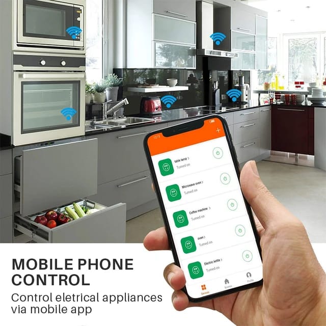 Wifi Smart Socket Plug - Alexa | Google Home Assistant | App