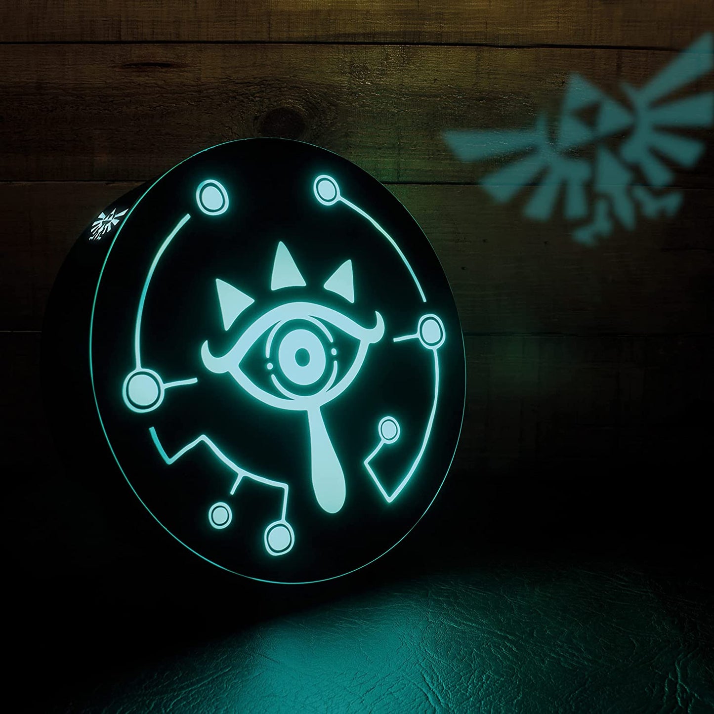 The Legend of Zelda Sheikah Eye Projection Light with Sound | Optical Illusion Night Light & Projection Lamp