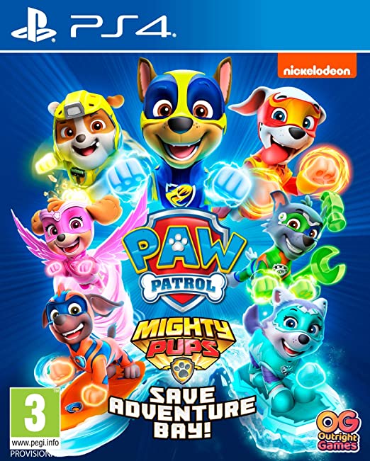 PAW Patrol Mighty Pups Save Adventure Bay - PlayStation 4