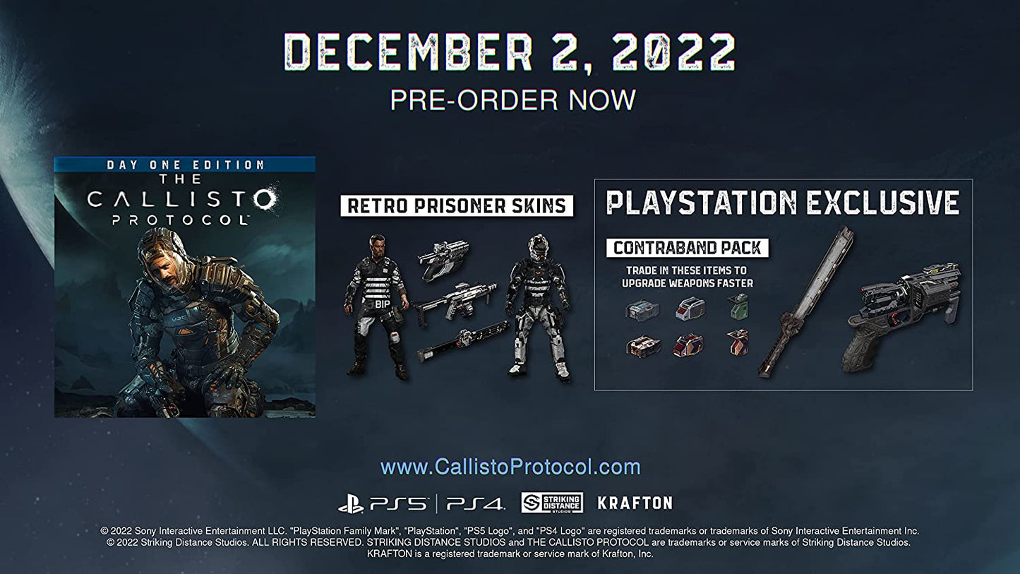 The Callisto Protocol Day One Edition - PlayStation 4