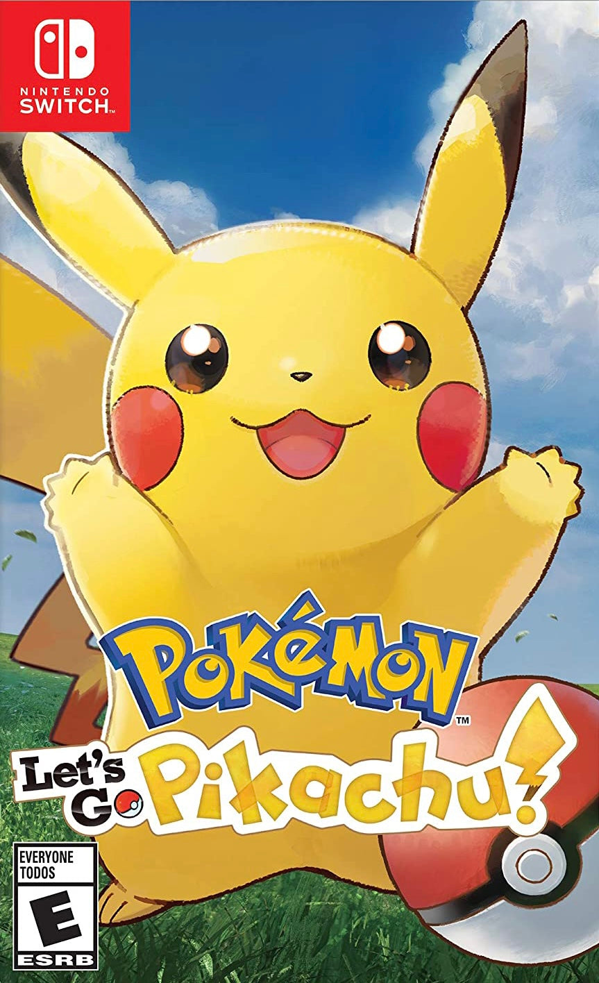 nintendo switch pokemon game card Pokemon: Let's Go, Pikachu! (GAME CARD ONLY!)
