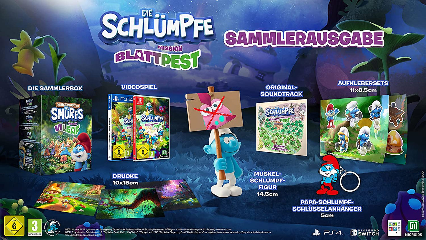 The Smurfs: Mission ViLeaf - Collector's Edition (Nintendo Switch)