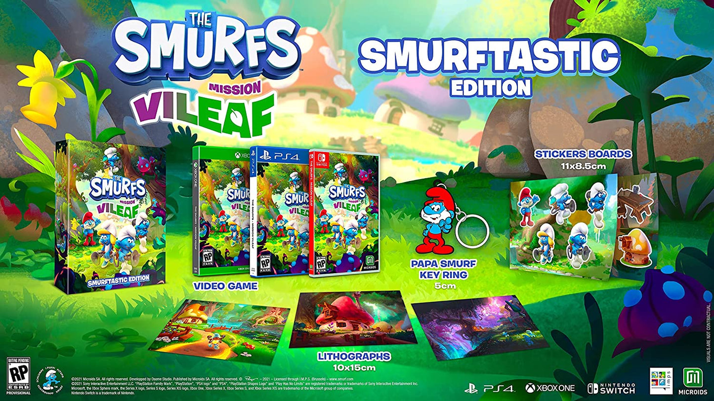 The Smurfs: Mission Vileaf - Smurftastic Edition - Nintendo Switch