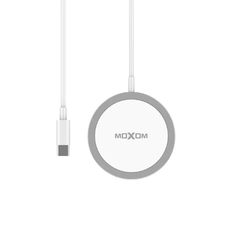 Moxom Magsafe Wireless IPhone Fast Charging 15W Wireless Charger Station