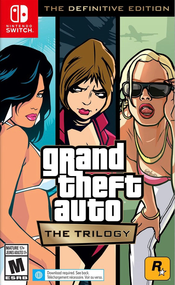 Grand Theft Auto: The Trilogy – The Definitive Edition - Nintendo Switch