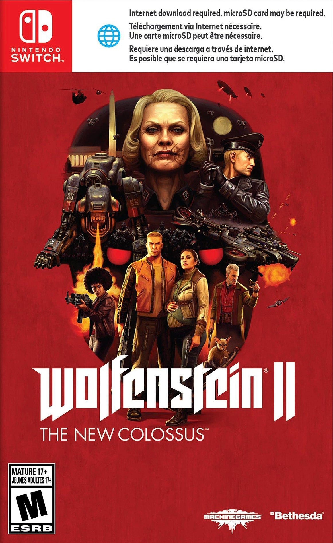 Wolfenstein II: The New Colossus - Nintendo Switch