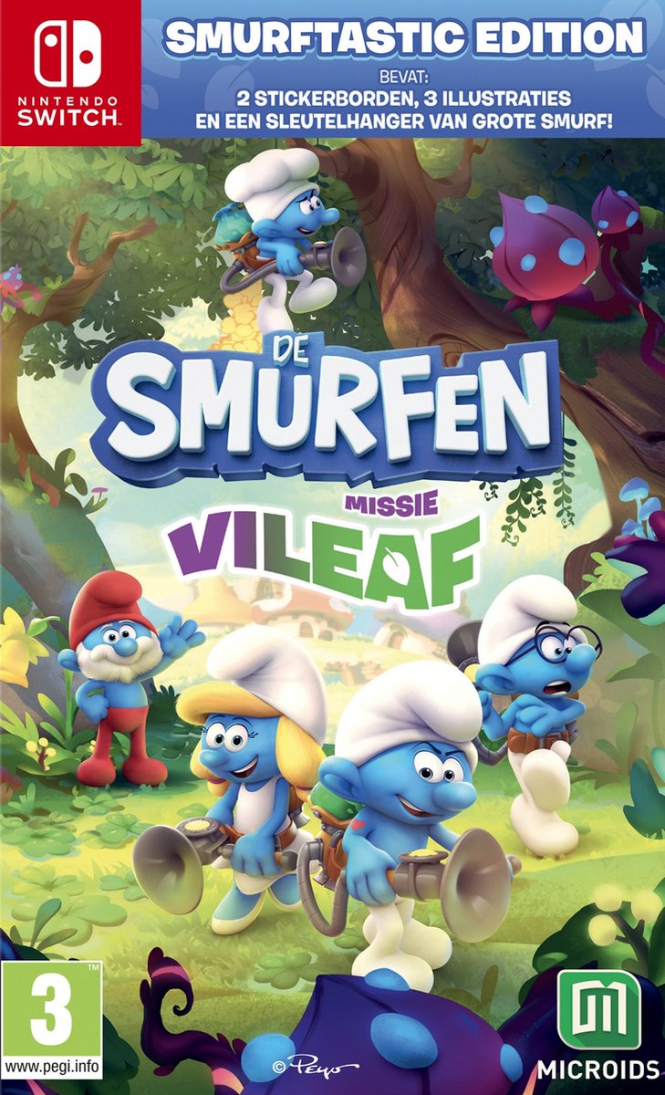 The Smurfs: Mission Vileaf - Smurftastic Edition - Nintendo Switch